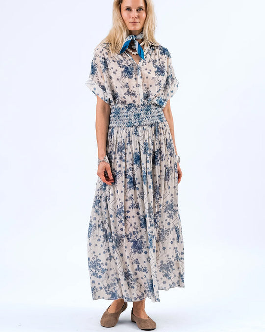 Myra Maxi Skirt Dark Blue