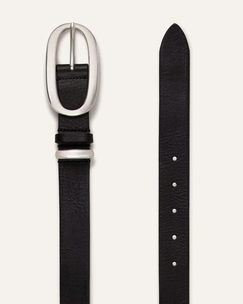 Bastian Leather Belt Black