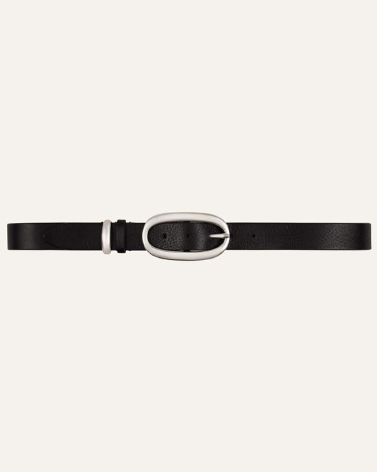 Bastian Leather Belt Black