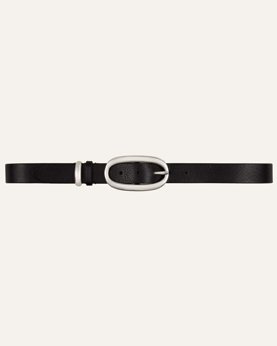 Bastian Leather Belt Black