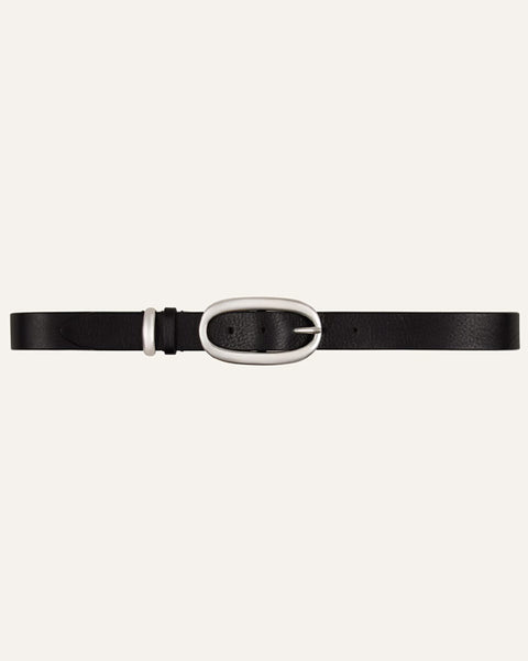 Bastian Leather Belt Black
