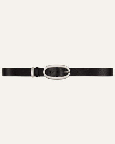 Bastian Leather Belt Black
