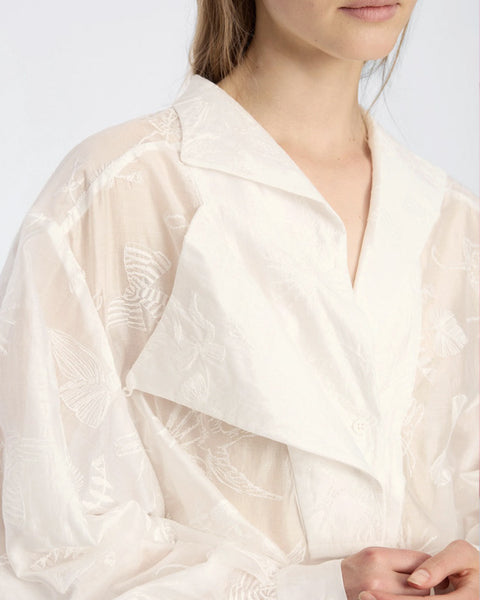 Belicia Blouse White - shopatstocks