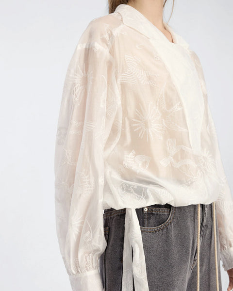 Belicia Blouse White - shopatstocks