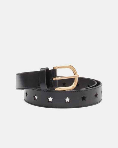 Cut it Out Star Belt Black