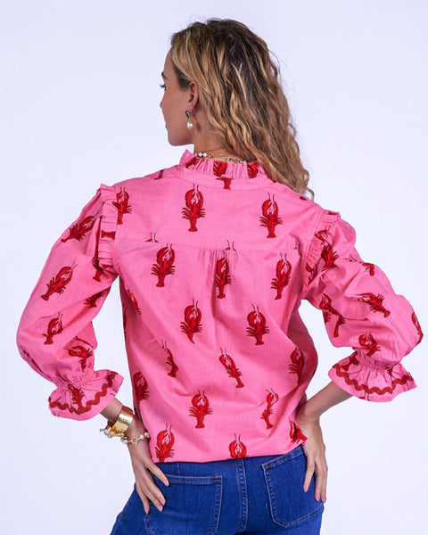 Beo Blouse-Lone Lobster - shopatstocks