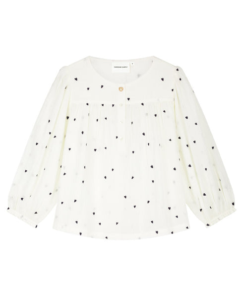 Bindi Top White/Black - shopatstocks