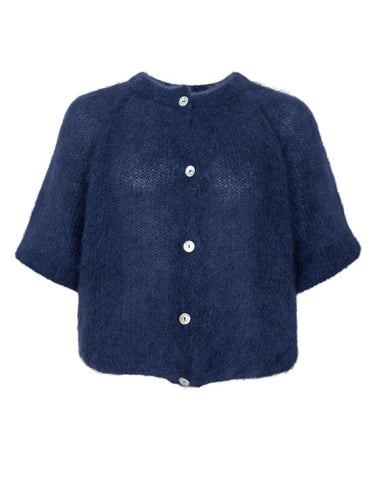 Bjork Knit Cardigan Navy