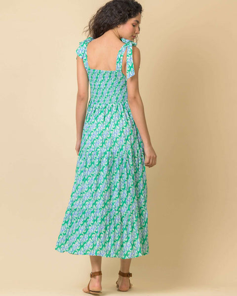 Capri Dress Carnation Green - shopatstocks