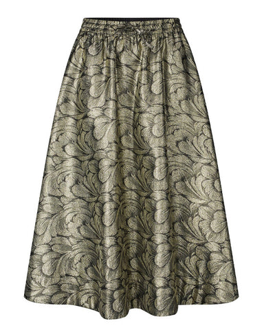 Catalina Maxi Skirt Silver