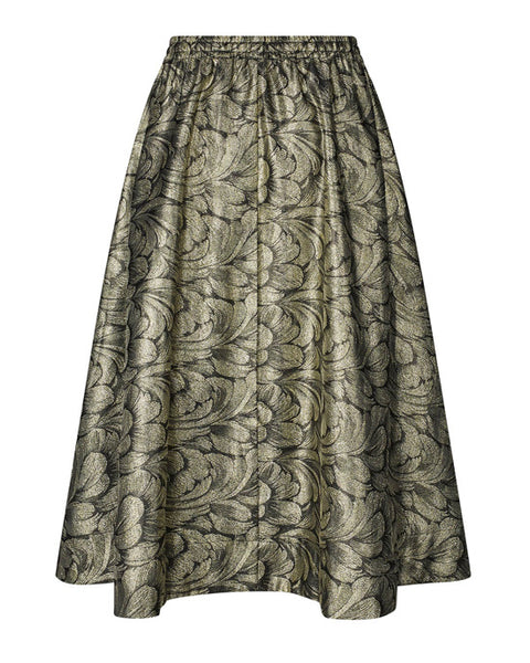 Catalina Maxi Skirt Silver