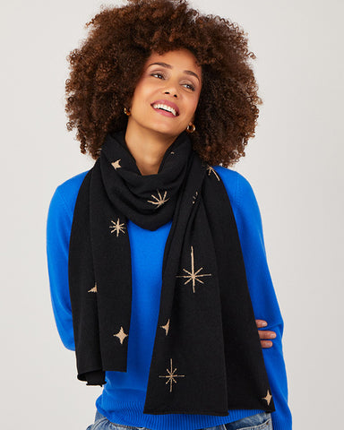 Celeste Scarf Black