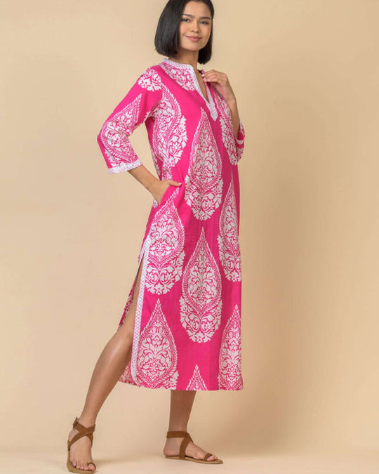 Cenotes Dress Emperor Pink