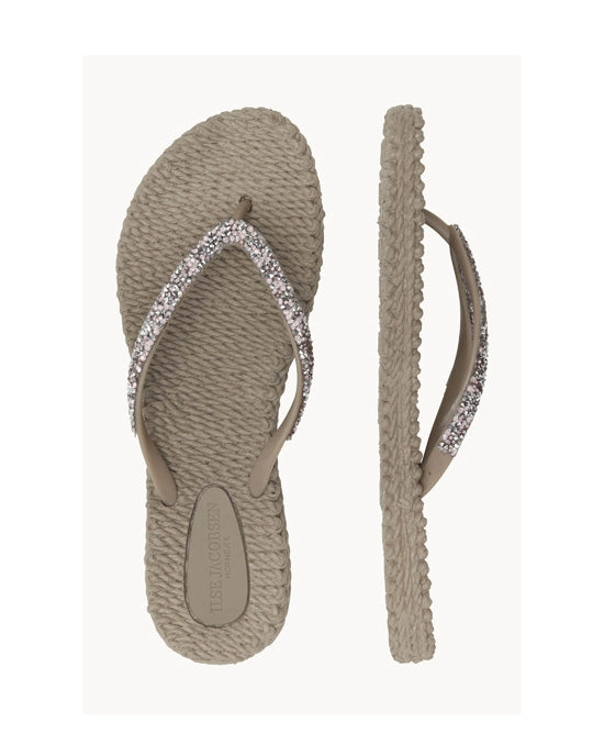 Flip Flops w Rhinestones Atmosphere - shopatstocks