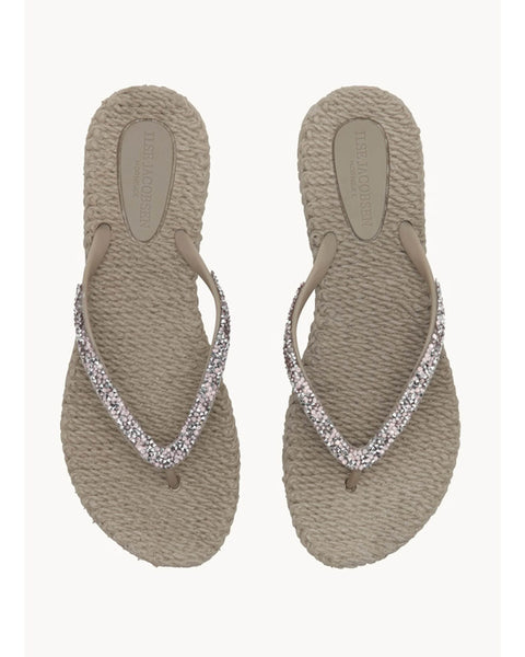 Flip Flops w Rhinestones Atmosphere - shopatstocks