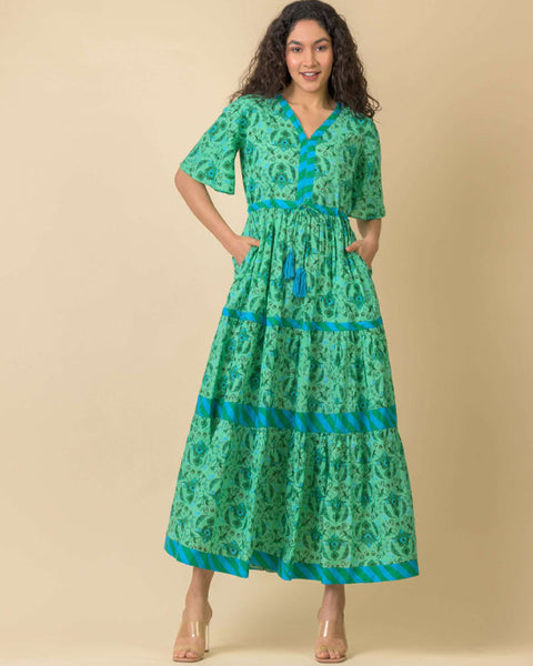 Chocolate Dress Crescent Green