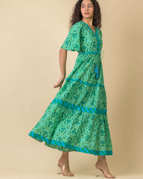 Chocolate Dress Crescent Green
