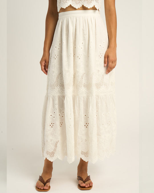 Clemence Skirt Ecru