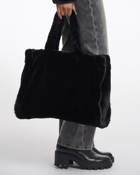 Daan Faux Fur Shopper
