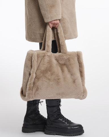 Daan Faux Fur Shopper