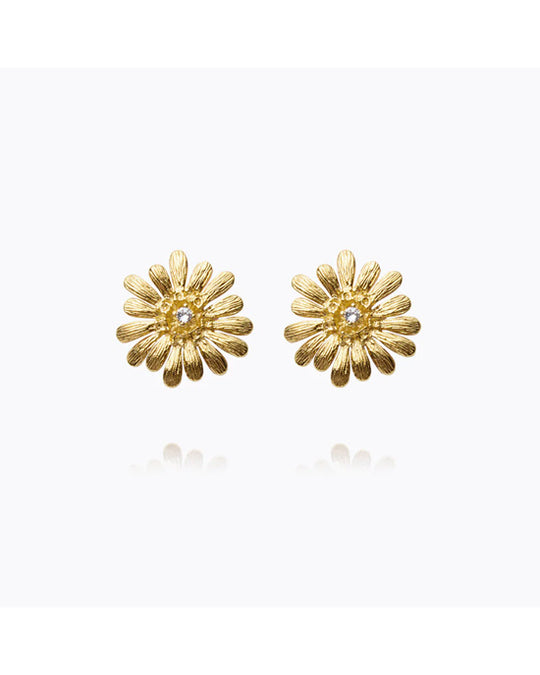 Daisy Earrings Gold