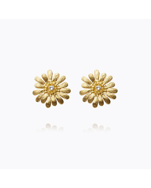 Daisy Earrings Gold