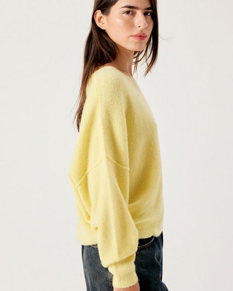 Damsville Sweater Melange Butter