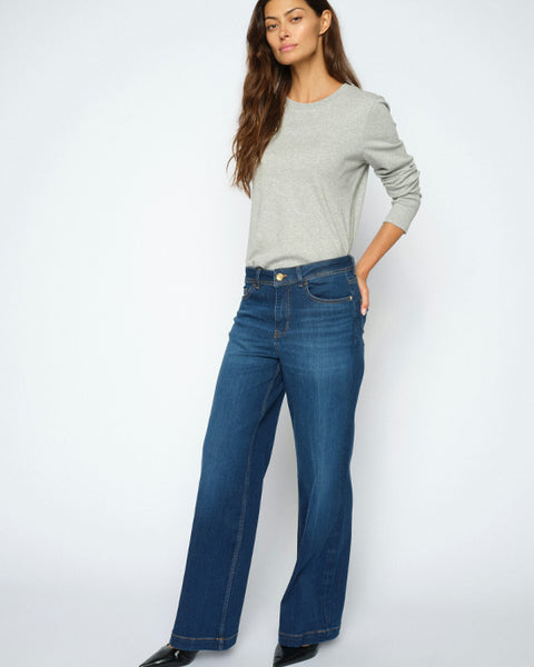 Dara Deluxe Jeans Mid Blue 30"