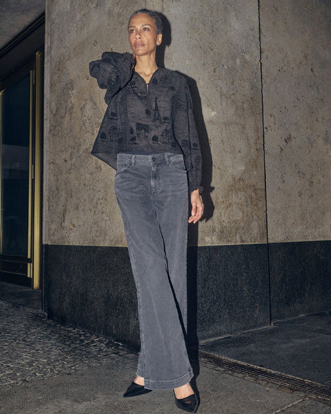 Dara Deluxe Jeans Grey