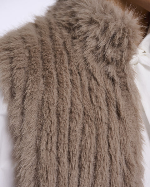 Dava Gilet Mocha latte