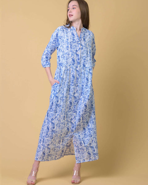 Doris Cover Up Cleo Blue