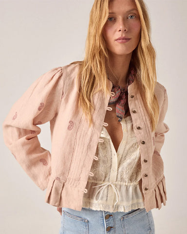 Edgard Degas Jacket Antique Blush - shopatstocks