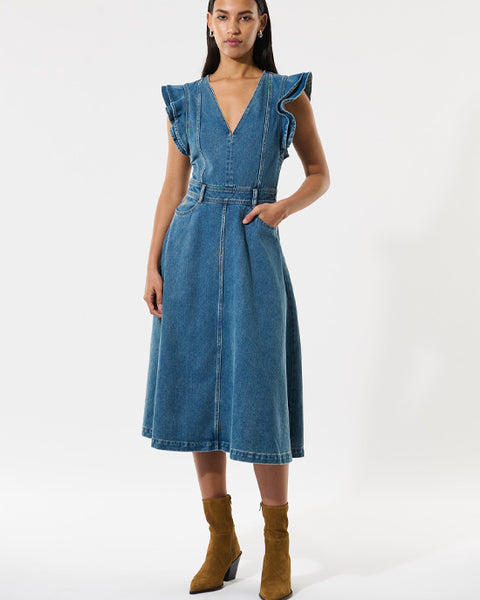 Edissa Dress Light Denim Blue