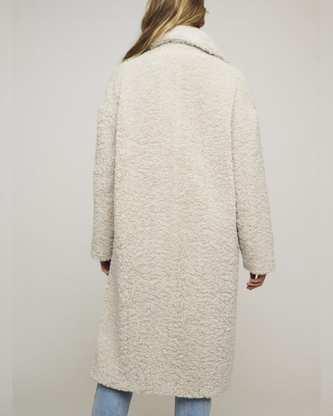 Elicia Teddy Coat Birch