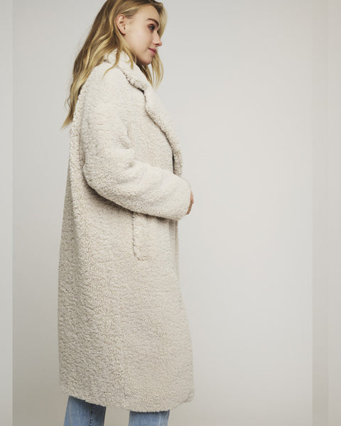 Elicia Teddy Coat Birch