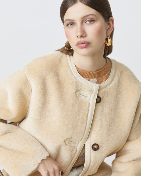 Elton Coat Beige