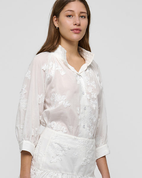 Emi Blouse White - shopatstocks