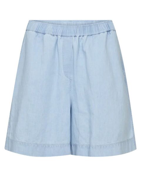 Emmi Denim Shorts Light Blue