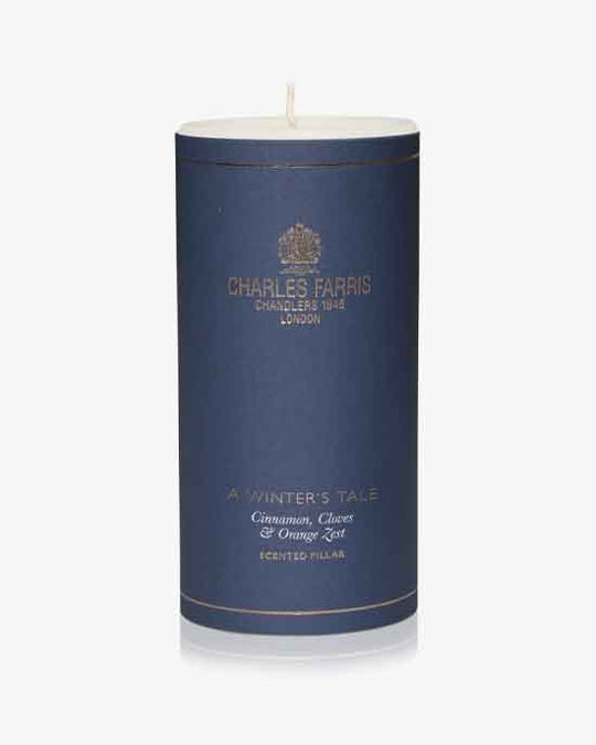Scented Pillar Candle Winter's Tale