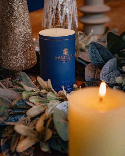 Scented Pillar Candle Winter's Tale
