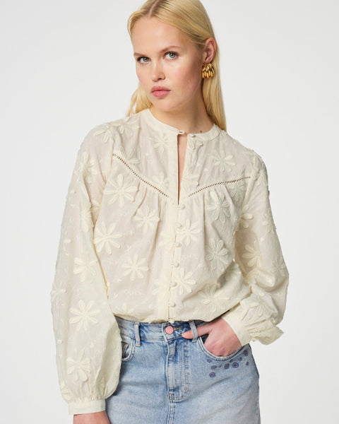 Fiore Blouse Warm White