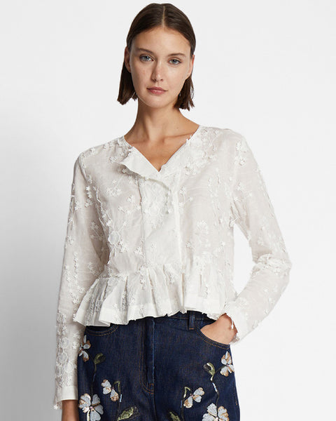 Fridoline Blouse Ivory