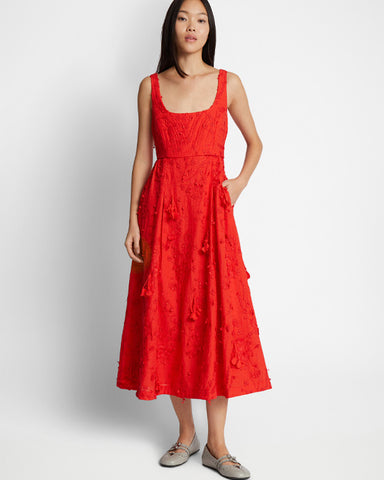 Fronia Dress Red