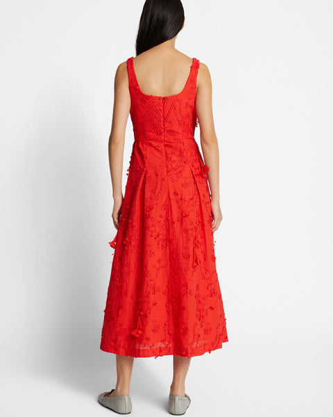 Fronia Dress Red