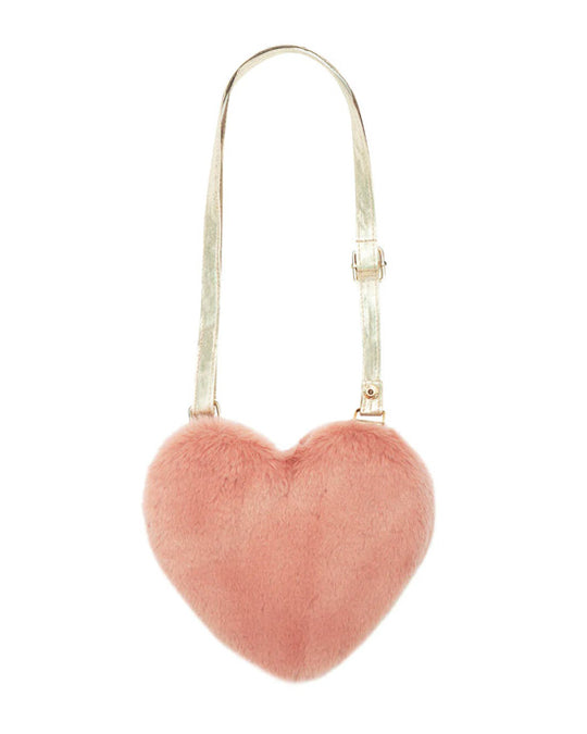 Fluffy Heart Bag