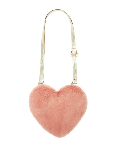 Fluffy Heart Bag
