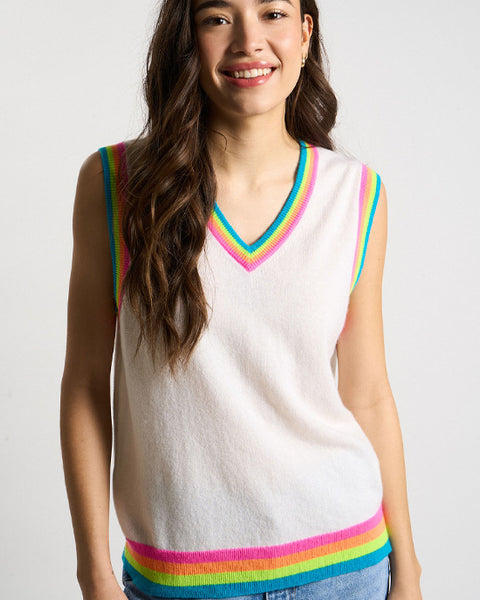 Mabsy Vest Rainbow Milk - shopatstocks