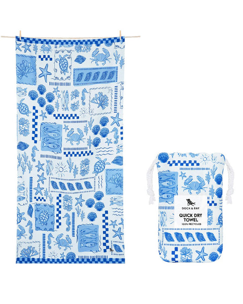 Dock & Bay Towel - Grecian Shores