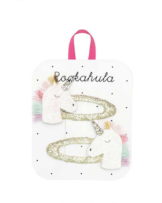 Rainbow Unicorn Clips