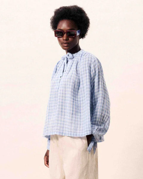 Havasia Blouse Blue - shopatstocks